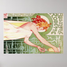 Alphonse Mucha Art Deco Print