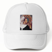 Alphonse Mucha - Art Nouveau Mesh Hats