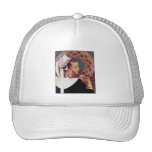 Alphonse Mucha - Art Nouveau Mesh Hats