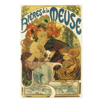 Alphonse Mucha - Bieres de la Muse Poster posters