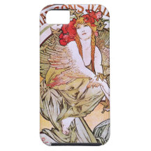 Alphonse Mucha. Chansons D 'Aieules Étuis iPhone 5