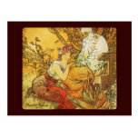 alphonse mucha chocolat masson post cards