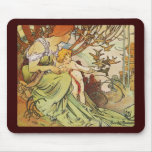 alphonse mucha chocolat mexicain mouse pad
