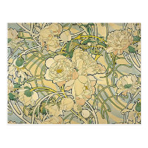 Alphonse Mucha - Flowers postcards