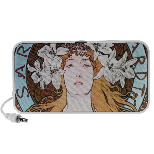 Alphonse Mucha Goddess iPhone Speaker