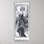 Alphonse Mucha. La Lune/Moon 1902 Poster