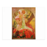 Alphonse Mucha LeFevre Utile Post Card