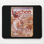 Alphonse Mucha Luchon Mousepads