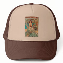 Alphonse Mucha Monaco, Monte-Carlo, 1897 Hats