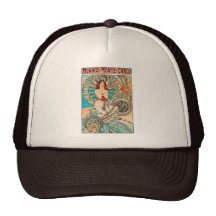 Alphonse Mucha Monaco, Monte-Carlo, 1897 Hats