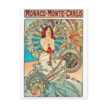 Alphonse Mucha Monaco, Monte-Carlo, 1897
