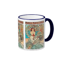 Alphonse Mucha Monaco, Monte Carlo, 1897 Tasse