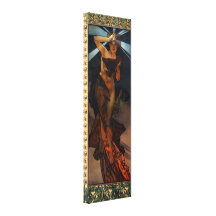 Alphonse Mucha Morning Star Canvas Poster Canvas Prints