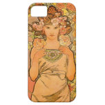Alphonse Mucha The Rose iPhone 5 Case