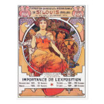 Alphonse Mucha -  World's Fair 1904  St. Louis Post Cards