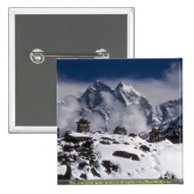 Alpine mountains, Nepal Winter