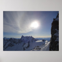 Alpine Noon Poster