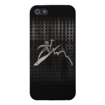 Alpinisme ; Noir frais Coque iPhone 5