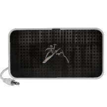 Alpinisme ; Noir frais Haut-parleur Mp3