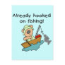 Already Hooked on Fishing Tshirts and Gifts Postcard