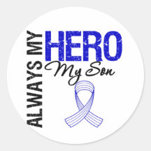 ALS Always My Hero My Son Stickers