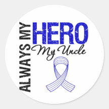 ALS Always My Hero My Uncle Sticker