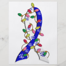 ALS Christmas Lights Ribbon Personalized Flyer