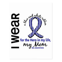 ALS Hero In My Life Mom 4 Postcards