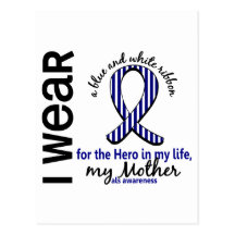 ALS Hero In My Life Mother 4 Postcard