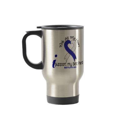 ALS I Support My Best Friend Mugs by awarenessgifts