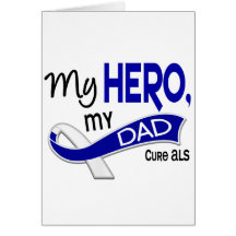 ALS My Dad My Hero 42 Greeting Cards