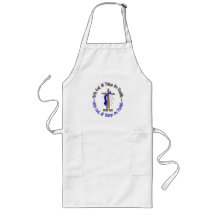 ALS With God Cross Apron