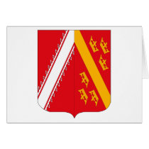 Alsace Coat of Arms Greeting Card cards