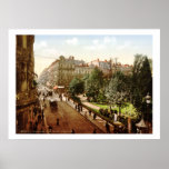 Alsace-Lorraine Street, Toulouse, France Print