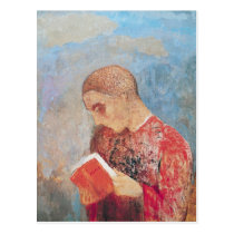 Alsace or, Monk Reading, c.1914 postcards