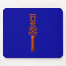 altägyptische Rassel ancient egypt rattle Mauspad