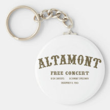 Altamont Free Concert Key Chains