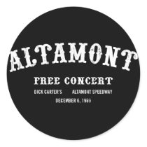 Altamont Free Concert Sticker
