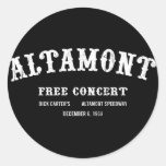 Altamont Free Concert Sticker