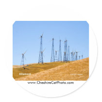 Altamont Windmills California Products Sticker