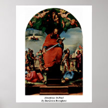Altarpiece St.Paul By Domenico Beccafumi Posters