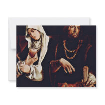 Altarpolyptychon Of Recanati Crest Of The Right Wi Personalized Invitation