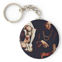 Altarpolyptychon Of Recanati Crest Of The Right Wi Key Chains