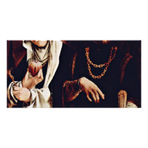Altarpolyptychon Of Recanati Crest Of The Right Wi Personalized Photo Card
