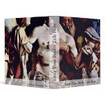 Altarpolyptychon Of Recanati Crowning The Main Boa Vinyl Binder