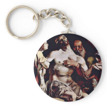 Altarpolyptychon Of Recanati Crowning The Main Boa Key Chain