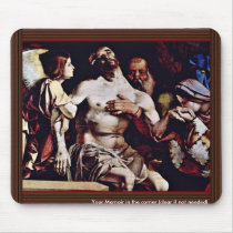 Altarpolyptychon Of Recanati Crowning The Main Boa Mousepad