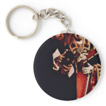 Altarpolyptychon Of Recanati Left Wing: St. Thomas Key Chain