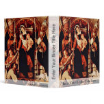 Altarpolyptychon Of Recanati Main Plate: Enthroned 3 Ring Binders