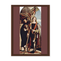 Altarpolyptychon Of Recanati Right Wing: St. Peter Post Cards